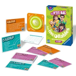 Ravensburger Incollables ptit bac^ Jeux De Stratégie Et De Réflexion