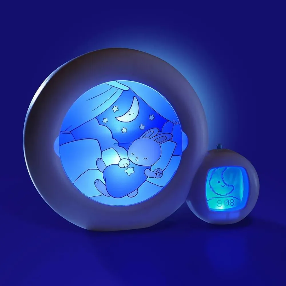 Pabobo Indicateur De Réveil Kid'sleep Moon Blanc - Aide^ Réveils