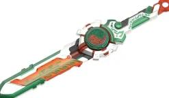 Alpha Group INFINITY NADO - SPLIT PACK LANCEUR SABRE FOURREAU ET TOUPIE LUM FLAMING WIND^ Jeux D'Action Et D'Adresse