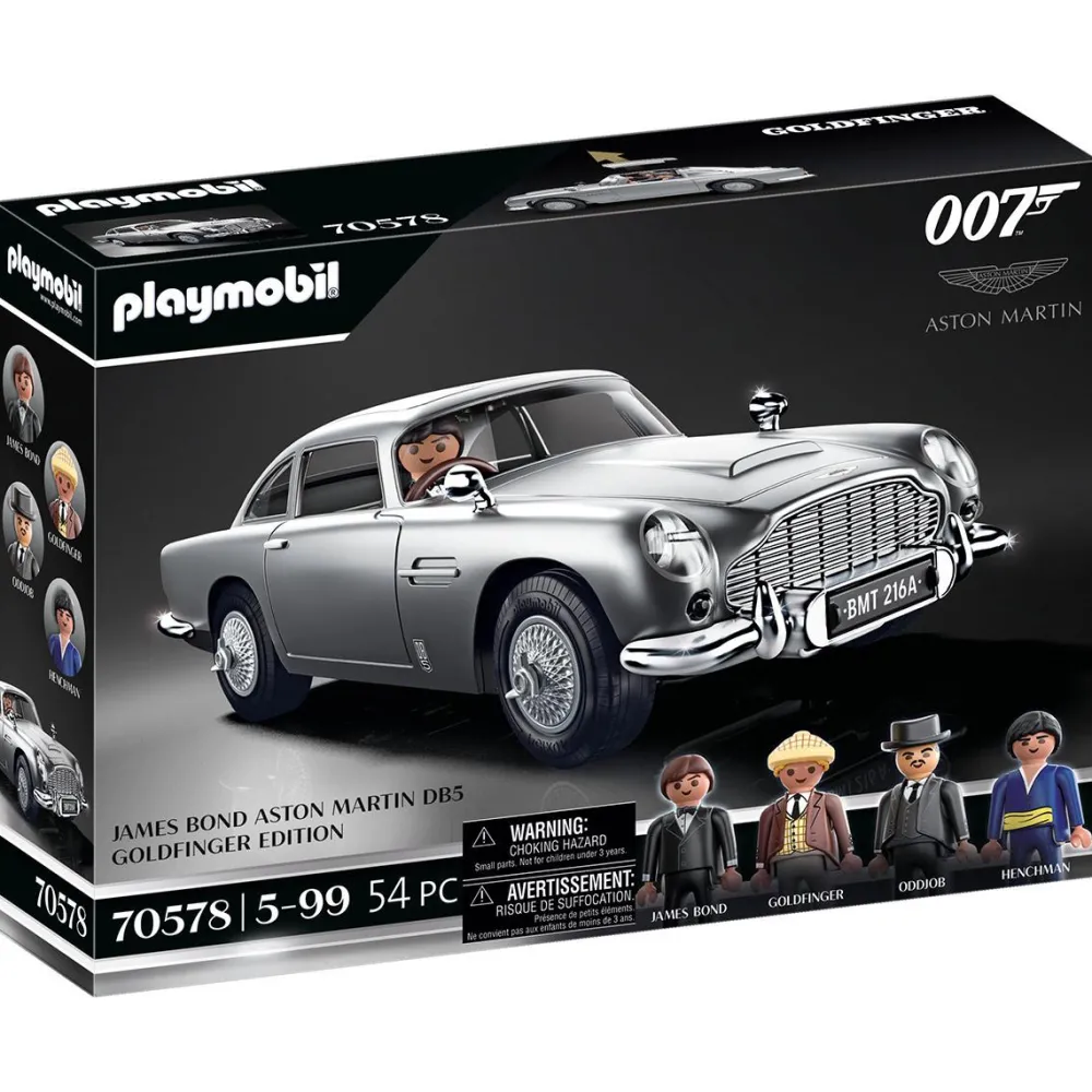Playmobil James Bond Aston Martin DB5 - Goldfinger 70578^ Modèles Réduits