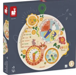 Janod - Roue Du Temps^ Apprentissage Du Temps Et De La Saisonnalité