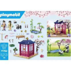 Playmobil Jardin asiatique avec famille de pandas MY LIFE 71762^ Le Sport, Les Loisirs Et Les Vacances