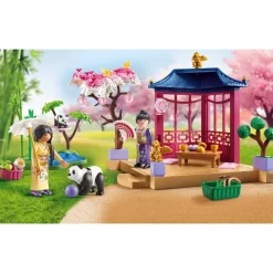 Playmobil Jardin asiatique avec famille de pandas MY LIFE 71762^ Le Sport, Les Loisirs Et Les Vacances