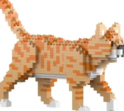 Jekca Jecka blocs de construction Mini chat roux^ Ferme, Univers Agricoles Et Animaux