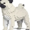 Jekca Jecka Blocs De Construction - Chien Carlin Creme^ Ferme, Univers Agricoles Et Animaux