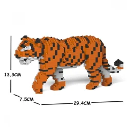 Jekca Jecka blocs de construction Tigre^ Ferme, Univers Agricoles Et Animaux