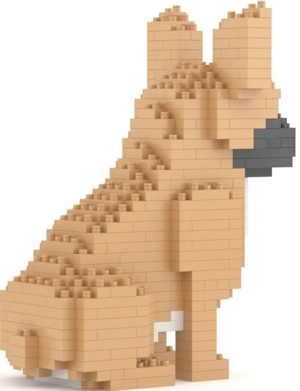 Jekca blocs de construction Mini Bouledogue Francais^ Ferme, Univers Agricoles Et Animaux