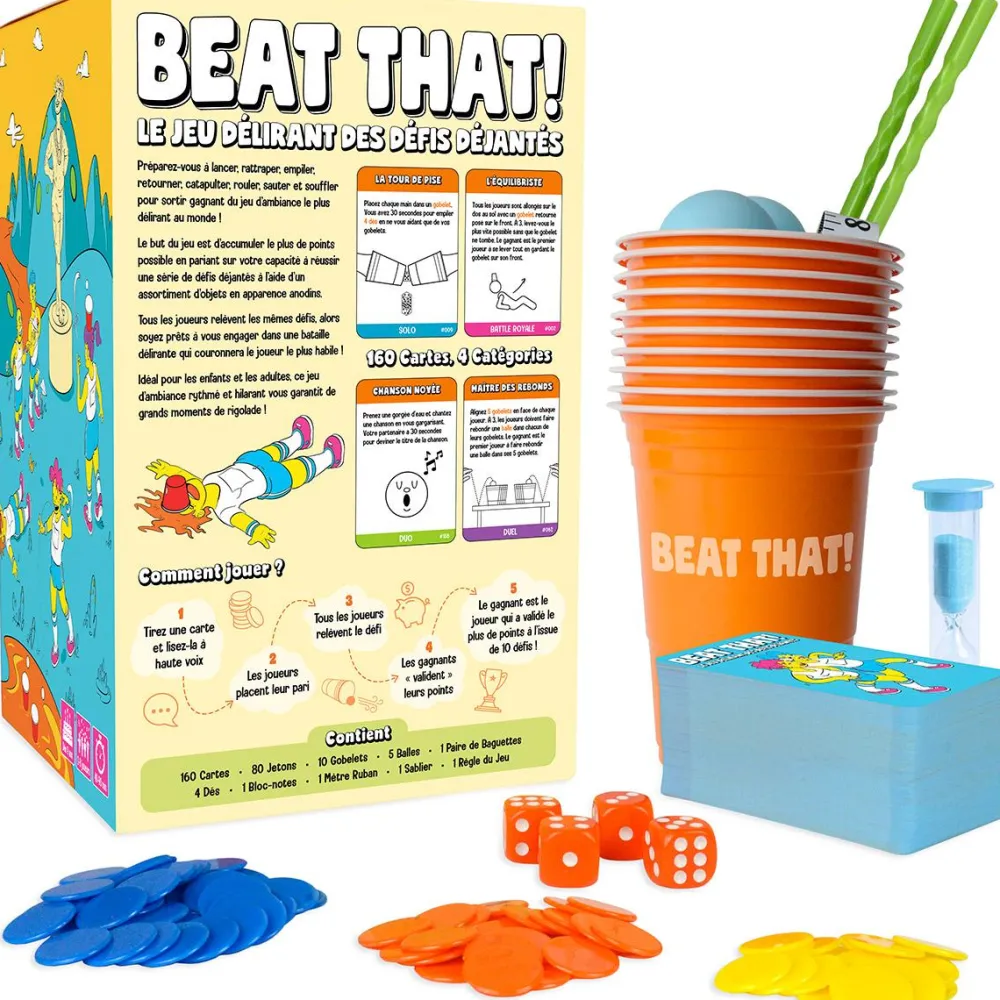 Cartamundi Jeu d'ambiance Beat That Savana^ Jeux D'Ambiance