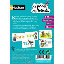 Nathan Jeu De Carte Motordu^ Apprentissage Des Lettres Et Écritures