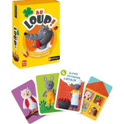 Nathan Jeu de cartes : Au loup !^ Jeux De Stratégie Et De Réflexion