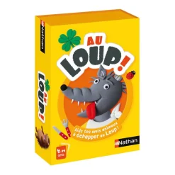 Nathan Jeu de cartes : Au loup !^ Jeux De Stratégie Et De Réflexion