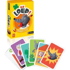 Nathan Jeu de cartes : Au loup !^ Jeux De Stratégie Et De Réflexion