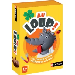 Nathan Jeu de cartes : Au loup !^ Jeux De Stratégie Et De Réflexion