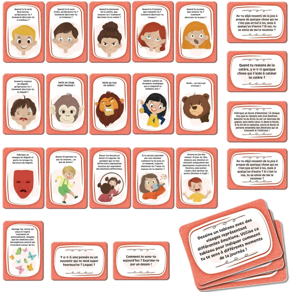 Lisciani Giochi Jeu de cartes Faire face à ses émotions - Life Skills^ Jeux D'Apprentissage