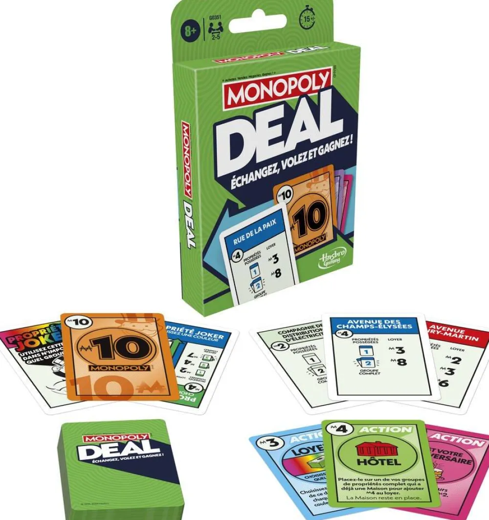 Hasbro Gaming Jeu de cartes Monopoly deal^ Monopoly