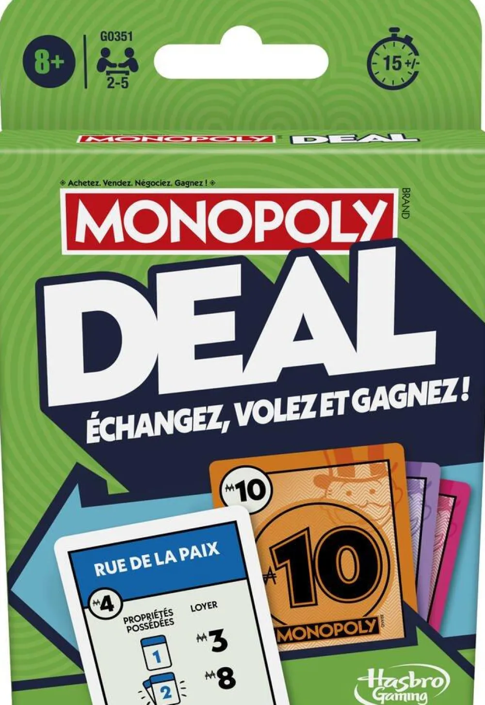 Hasbro Gaming Jeu de cartes Monopoly deal^ Monopoly