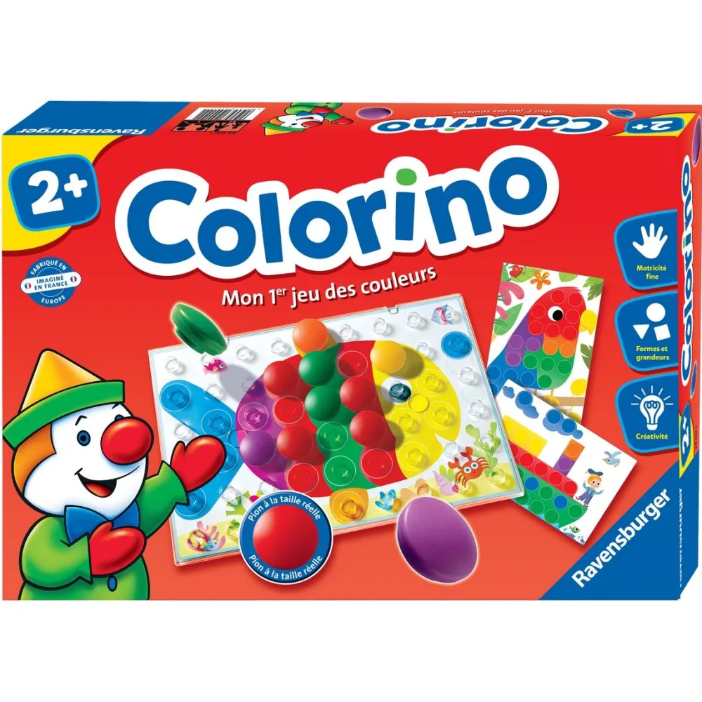Ravensburger Jeu de couleurs : Colorino^ Apprentissage Des Formes Et Couleurs