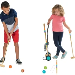 CAP Jeu De Croquet Junior 4 Joueurs^ Maisons, Toboggans Et Jeux D'Extérieur