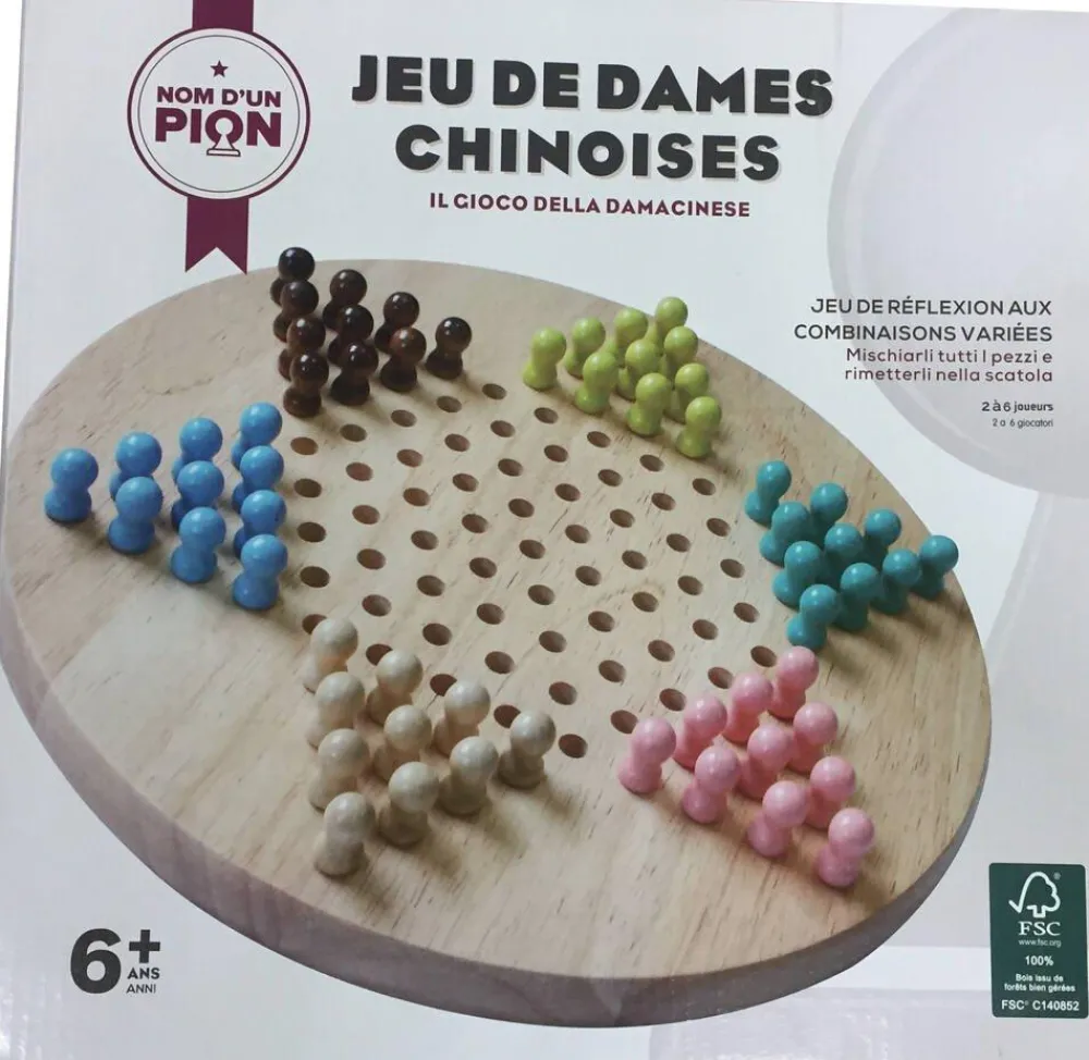 Nom d'un pion Jeu De Dames Chinoises -^ Jeux Traditionnels Et Poker