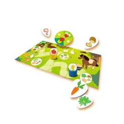 Ravensburger Jeu de découverte Qui mange quoi ?^ Apprentissage Des Animaux Et De La Nature