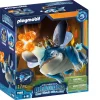 Playmobil Jeu De Figurines Dragons Nine Realms Plowhorn Dangelo Avec Accessoires Lumineux^ Les Dinosaures Et La Préhistoire
