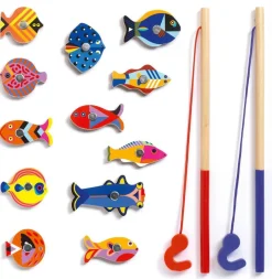 Djeco Jeu De Pêche Graphique^ Jeux D'Apprentissage