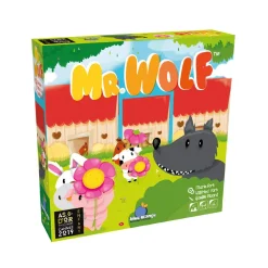 Blue Orange Jeu De Société - Mr Wolf - Aidez Les Animaux De La Ferme^ Jeux De Stratégie Et De Réflexion