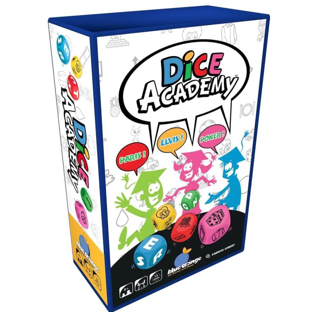 Blue Orange Jeu De Société Dice Academy - Testez Votre Vivacité D'esprit^ Jeux D'Ambiance