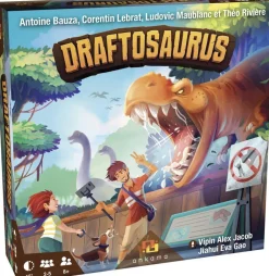 Blackrock Jeu De Société Draftosaurus^ Jeux De Stratégie Et De Réflexion