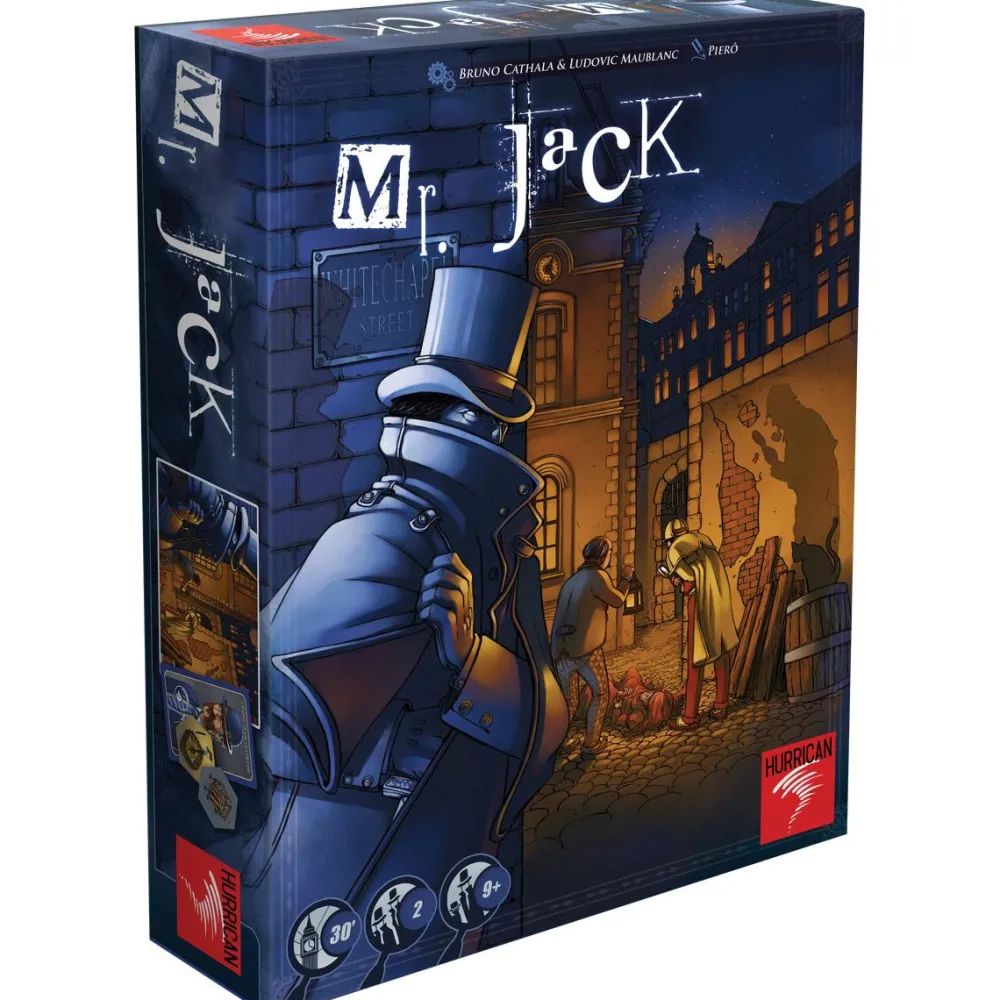 Asmodu00e9e Jeu de société Mr Jack^ Jeux De Stratégie Et De Réflexion