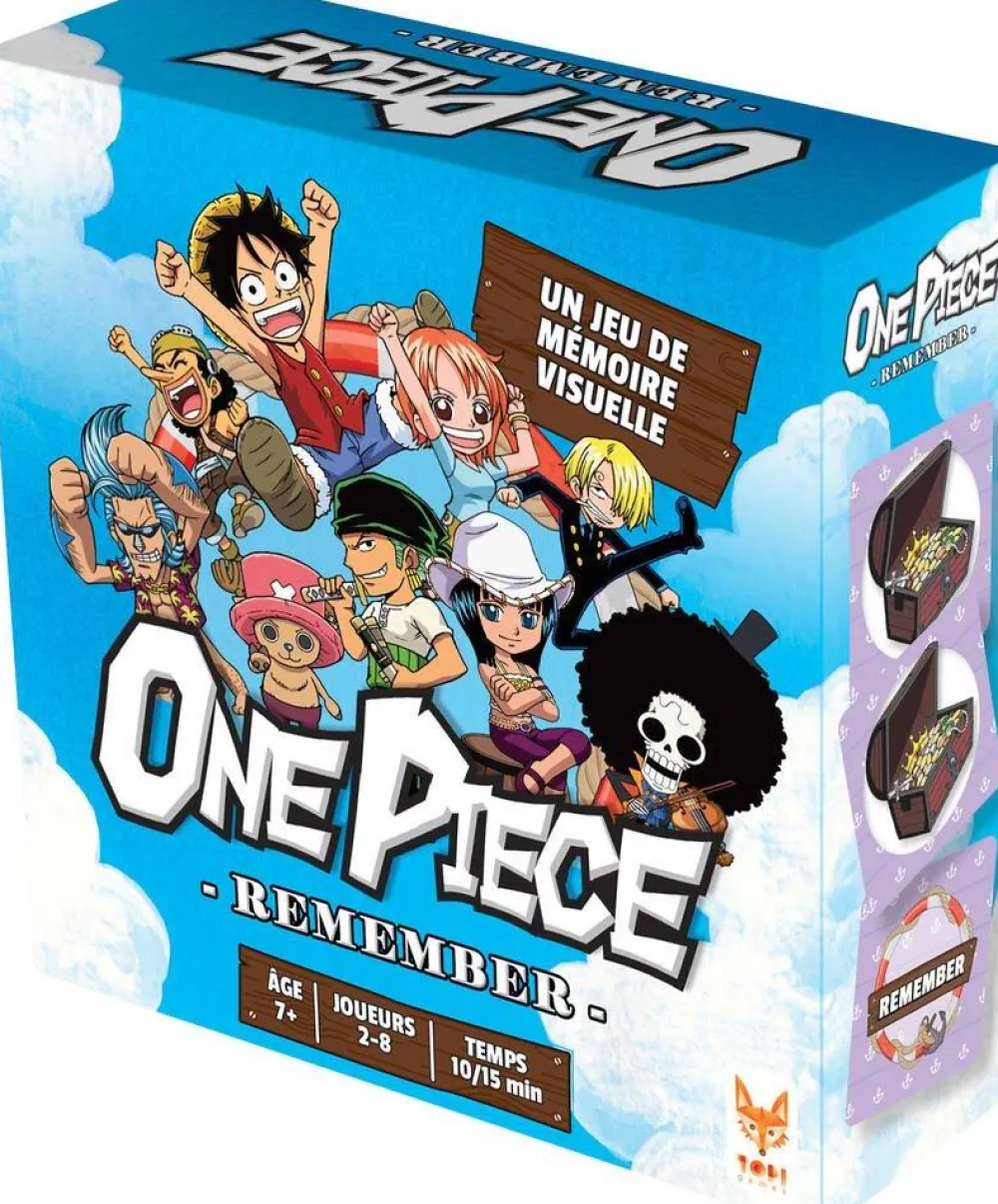Topi Games Jeu De Société One Piece Remember^ Jeux D'Ambiance