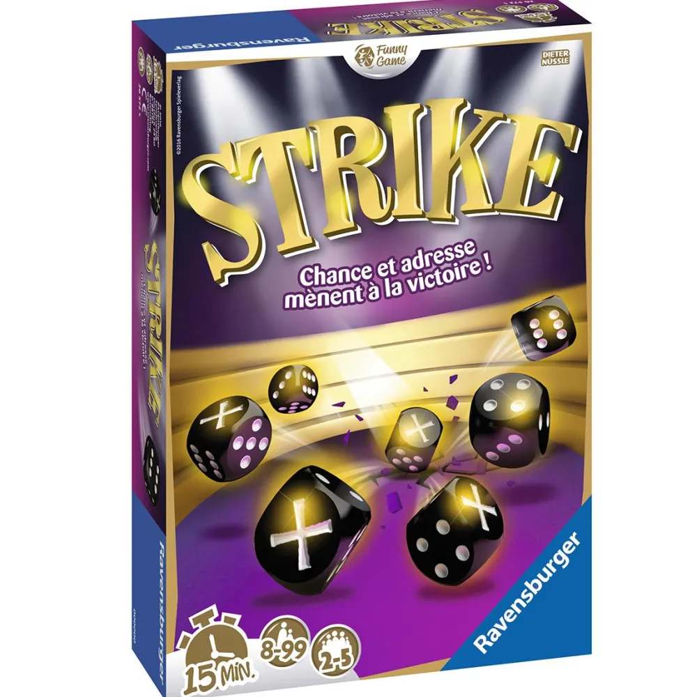 Ravensburger Jeu de société Strike^ Jeux D'Ambiance