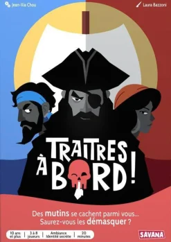 Blackrock Jeu De Société: Traîtres À Bord, , À Partir De 10 Ans^ Jeux D'Ambiance