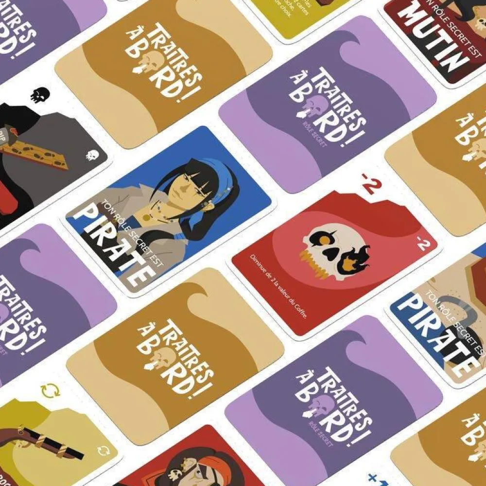 Blackrock Jeu De Société: Traîtres À Bord, , À Partir De 10 Ans^ Jeux D'Ambiance