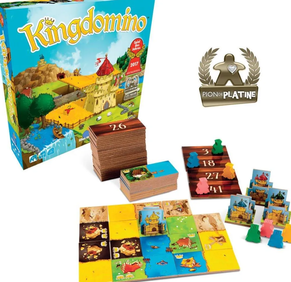 Blue Orange Jeu De Stratégie Kingdomino^ Jeux De Stratégie Et De Réflexion