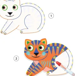 Djeco Jeu Animalo Ma^ Dessin