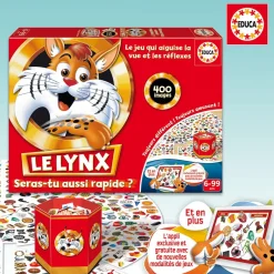 Educa Borras Jeu éducatif - Le Lynx avec application^ Jeux D'Apprentissage