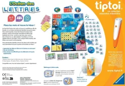 Ravensburger Jeu éducatif Tip Toi - L'océan des lettres^ Apprentissage Des Lettres Et Écritures