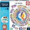 Educa Borras Jeu Educatif - Les Heures^ Apprentissage Du Temps Et De La Saisonnalité