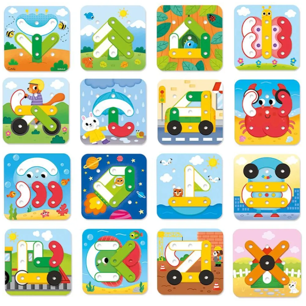 Goula Jeu - Colors And Shapes^ Apprentissage Des Formes Et Couleurs