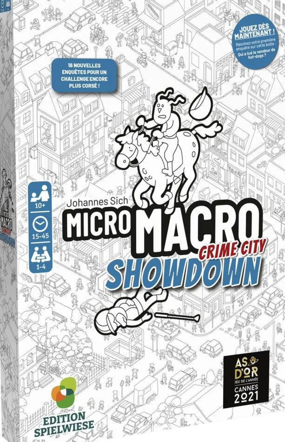 Blackrock Jeu Micro Macro - Crime City 3 De^ Jeux De Stratégie Et De Réflexion