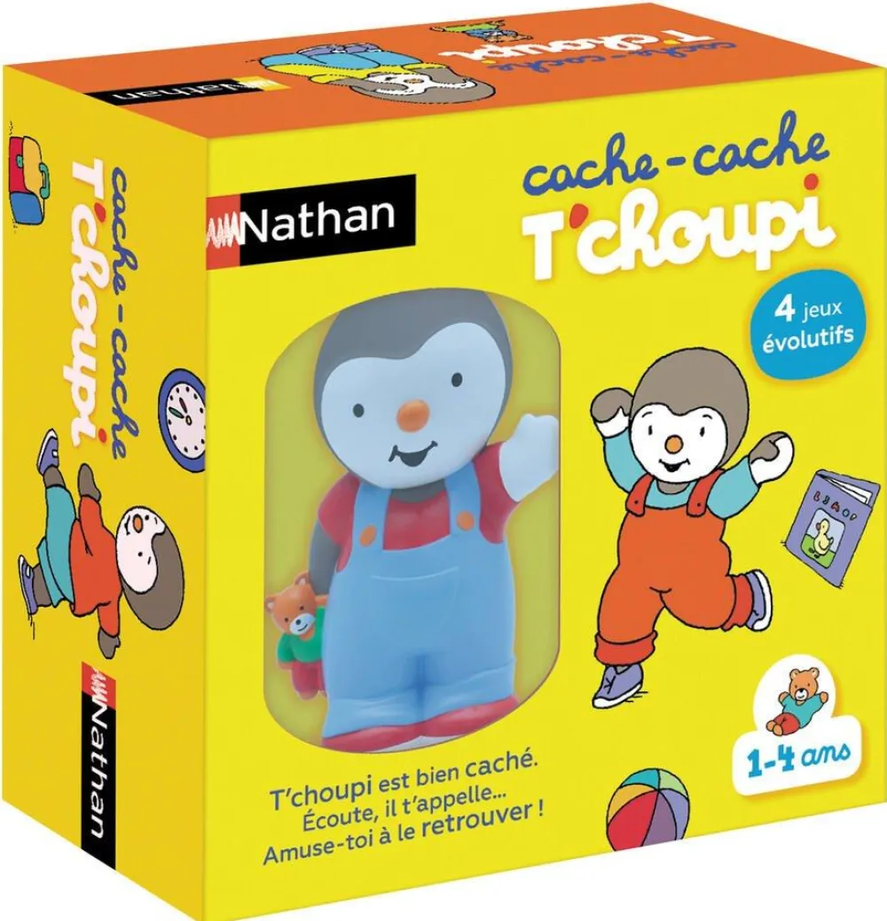 Varta Jeu Nathan Tchoupi - Cache-cache 12 Mois^ Autres Apprentissages