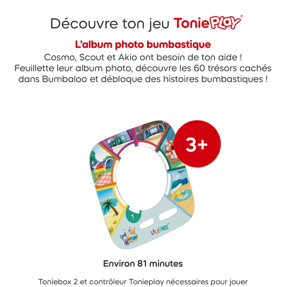 tonies Jeu Tonieplay - L'album photo bumbastique - Lalalinos^ Ordinateurs Et Tablettes Éducatives