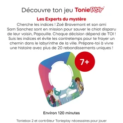tonies Jeu Tonieplay - Les experts du mystère - Papouille a disparu^ Ordinateurs Et Tablettes Éducatives