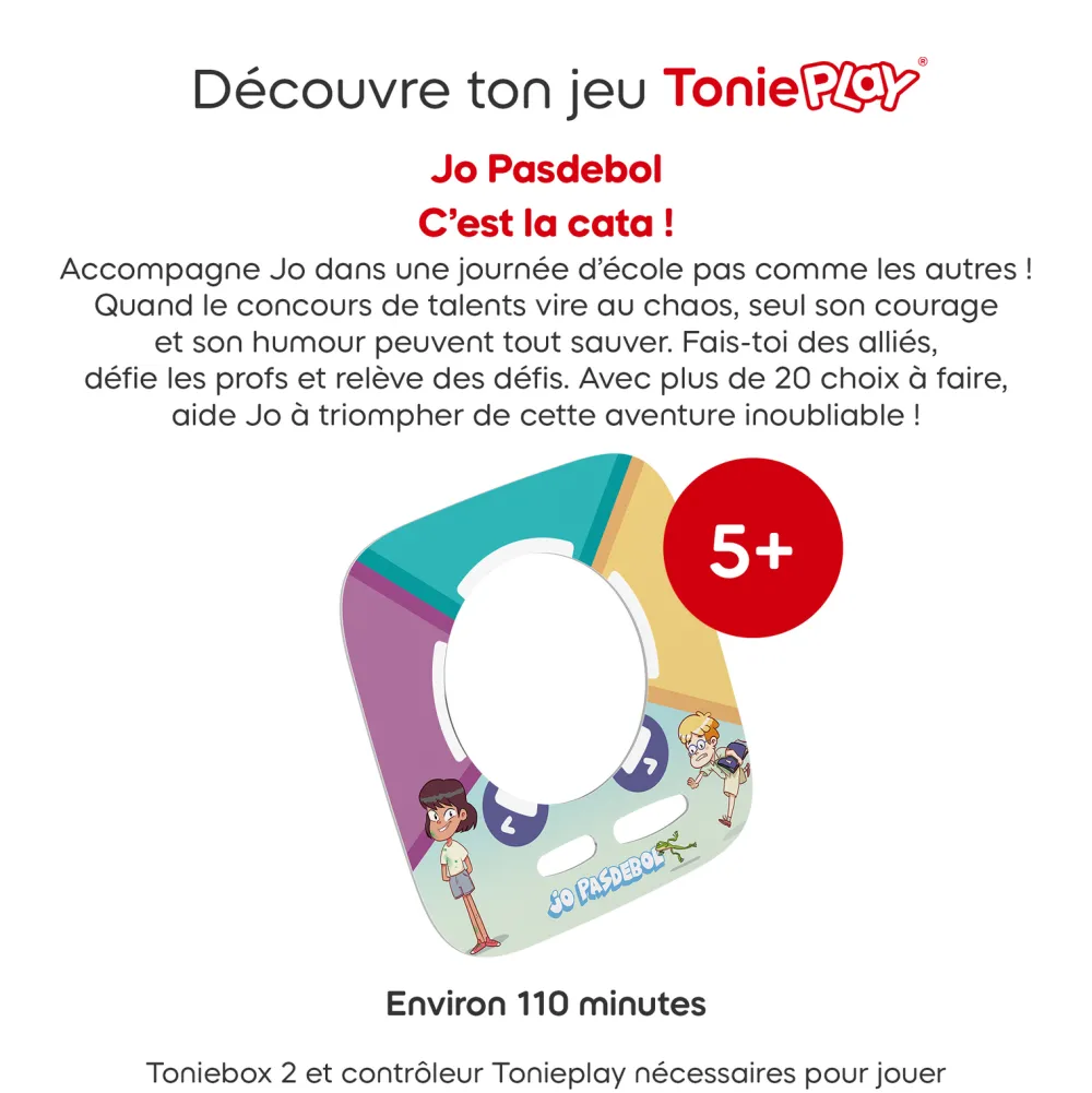 tonies Jeu Tonieplay Jo pas de Bol^ Ordinateurs Et Tablettes Éducatives