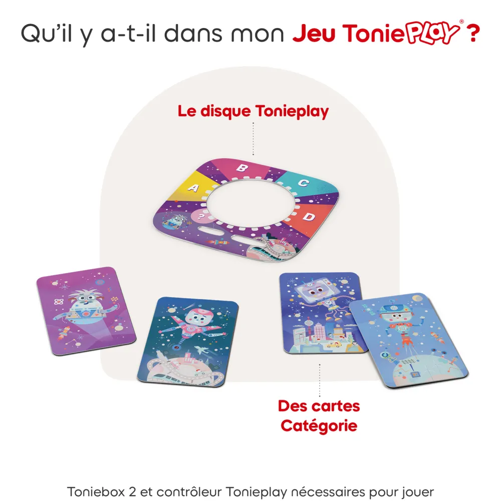 tonies Jeu Tonieplay les quizzles La technologie en folie^ Ordinateurs Et Tablettes Éducatives