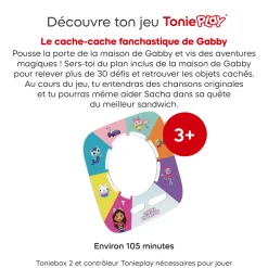 tonies Jeu Toniplay Le cache-cache fanchastique de Gabby - Gabby et la maison magique^ Ordinateurs Et Tablettes Éducatives