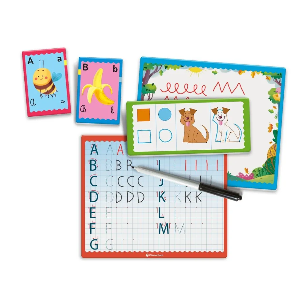 Clementoni Jeux d'écriture^ Apprentissage Des Lettres Et Écritures