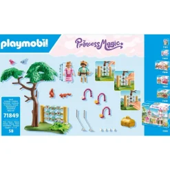 Playmobil Jeux de jardin royal avec enfants Princess Magic 71849^ Les Princesses Et Fées