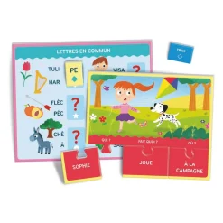 Clementoni Jeux de lecture^ Apprentissage Des Lettres Et Écritures